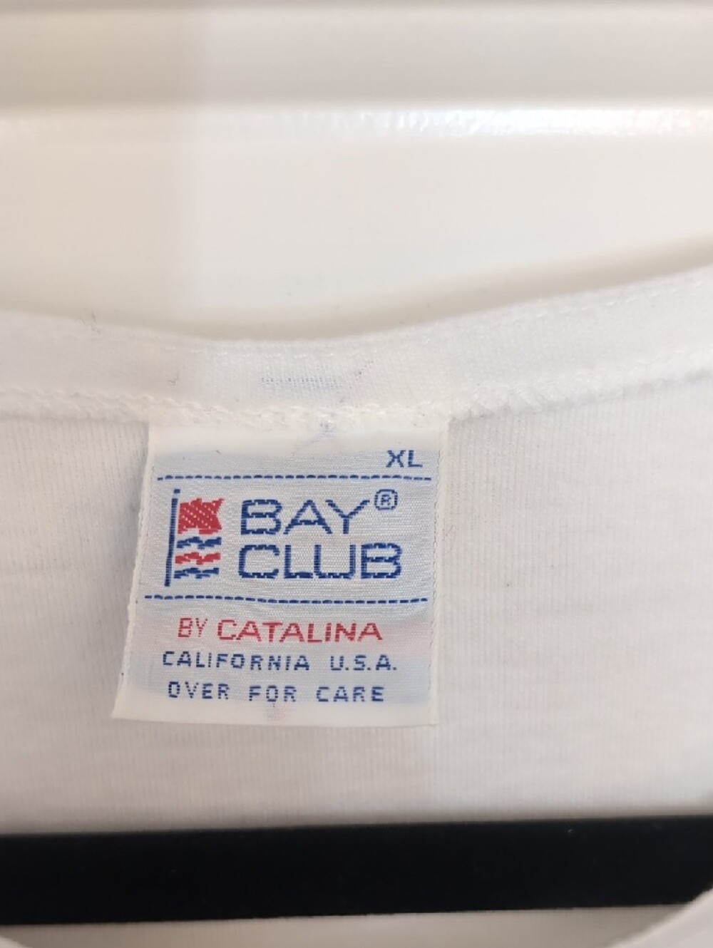 NWT Catalina White Top with Blue and Teal Accents - Picture 2 of 5